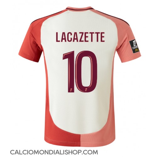 Maglie da calcio Olympique Lyonnais Alexandre Lacazette #10 Terza Maglia 2024-25 Manica Corta